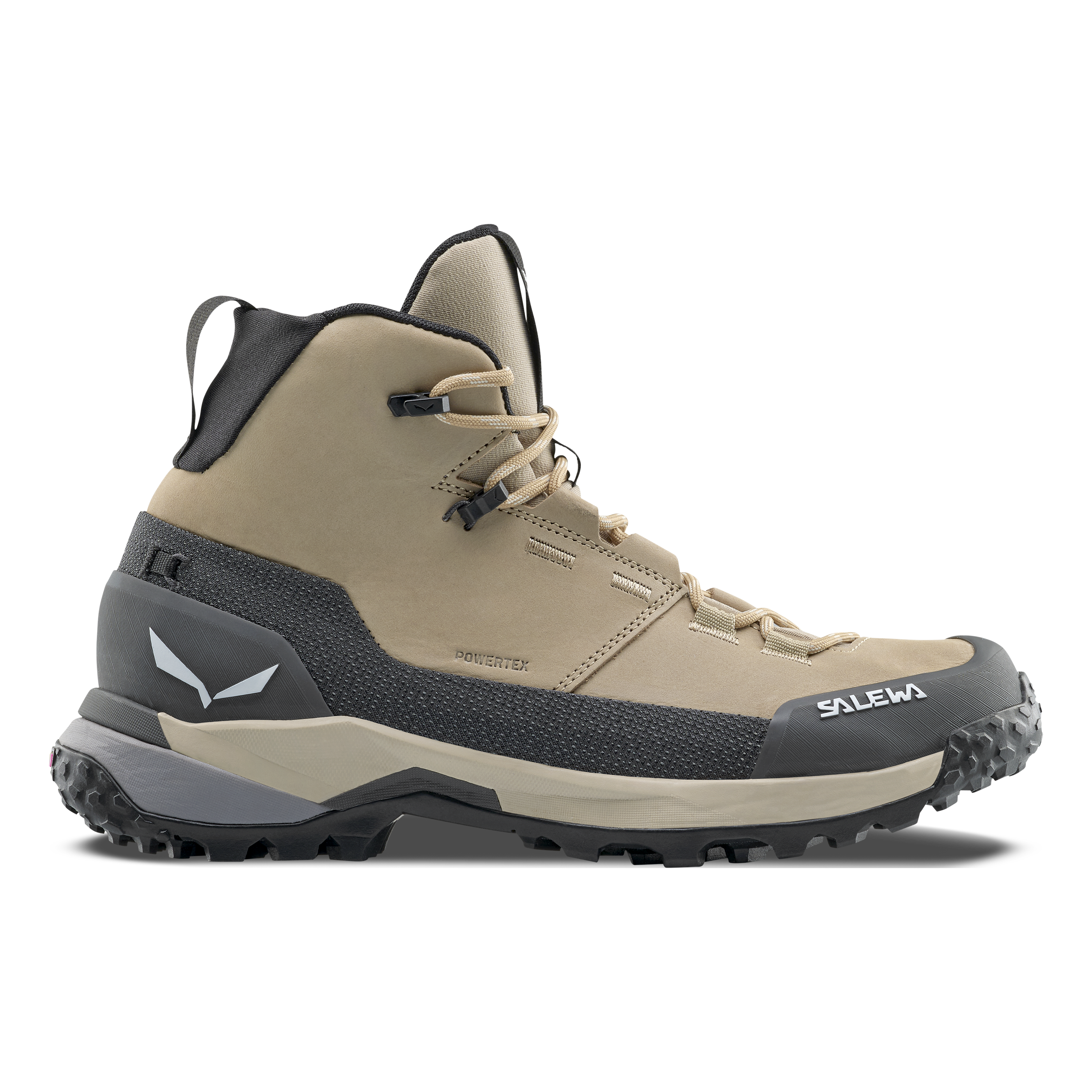 Puez Leather Mid Powertex Shoes Wmn
