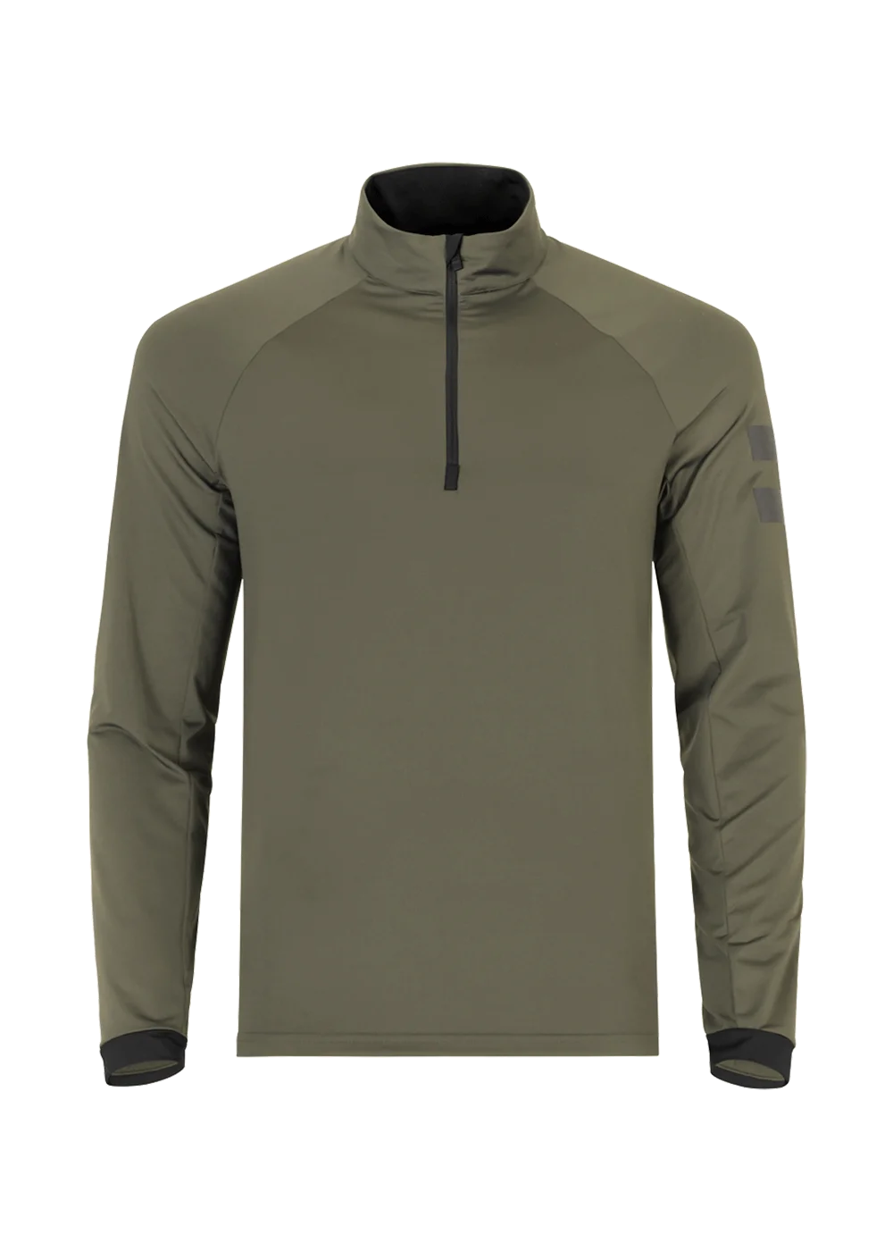 survivor/black/silver Turtleneck Half Zip M