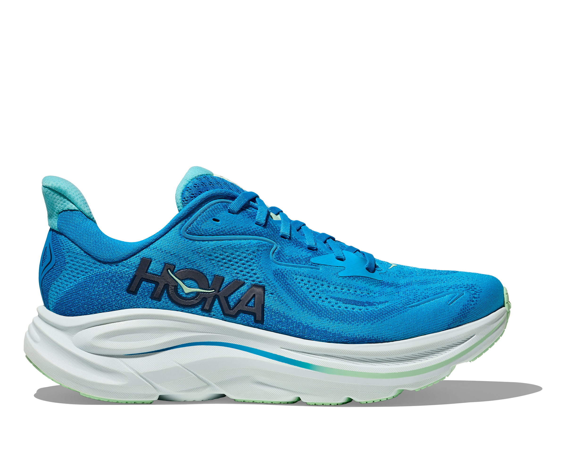 hoka blue/skyward blue Clifton 10 Man