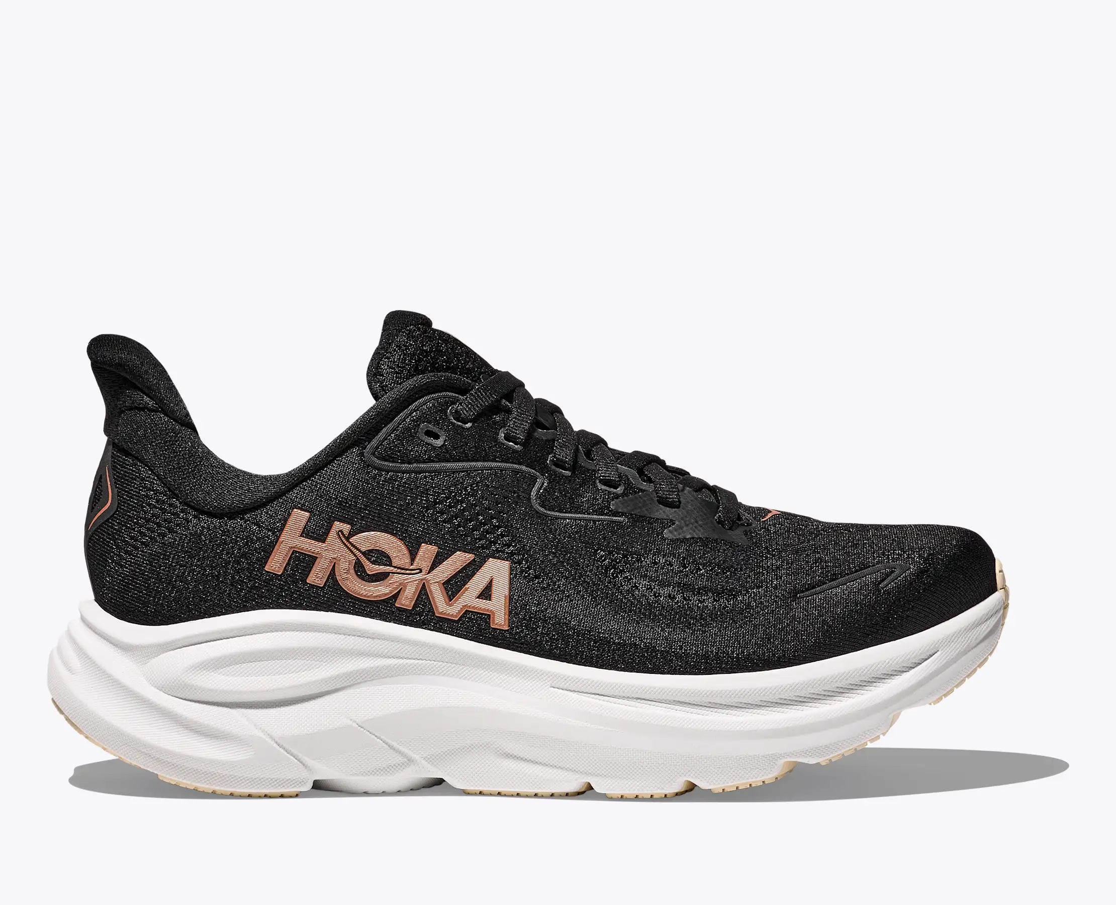 black/rose gold Clifton 10 Wmn