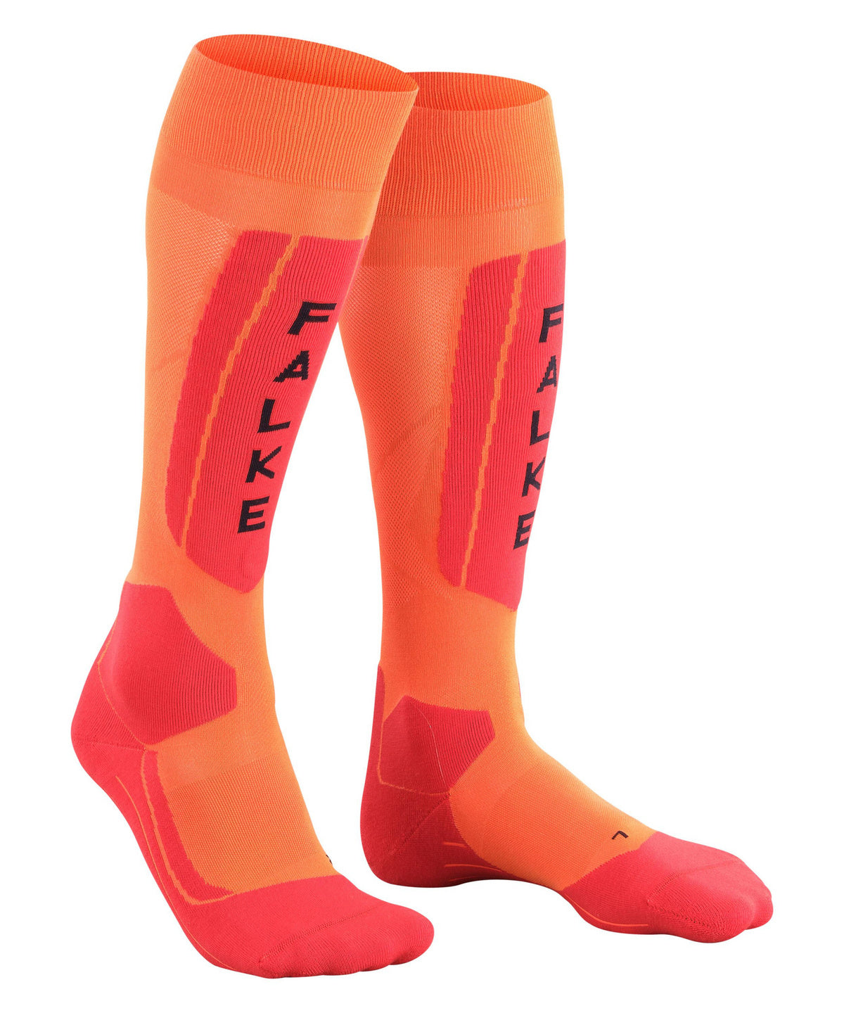 flash orange SK5 Ski Socks Man