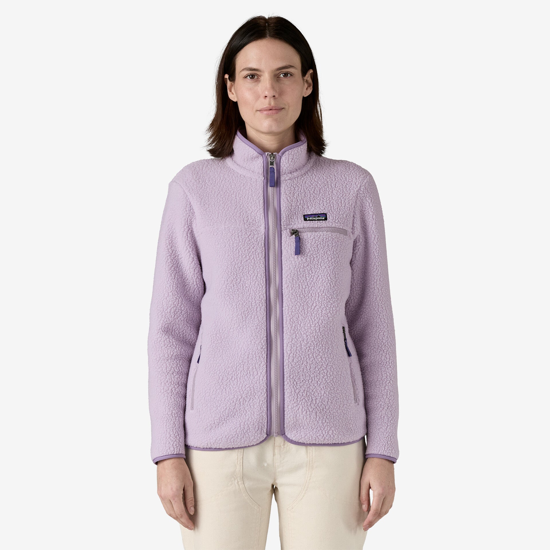 Retro Pile Fleece Jacket Wmn