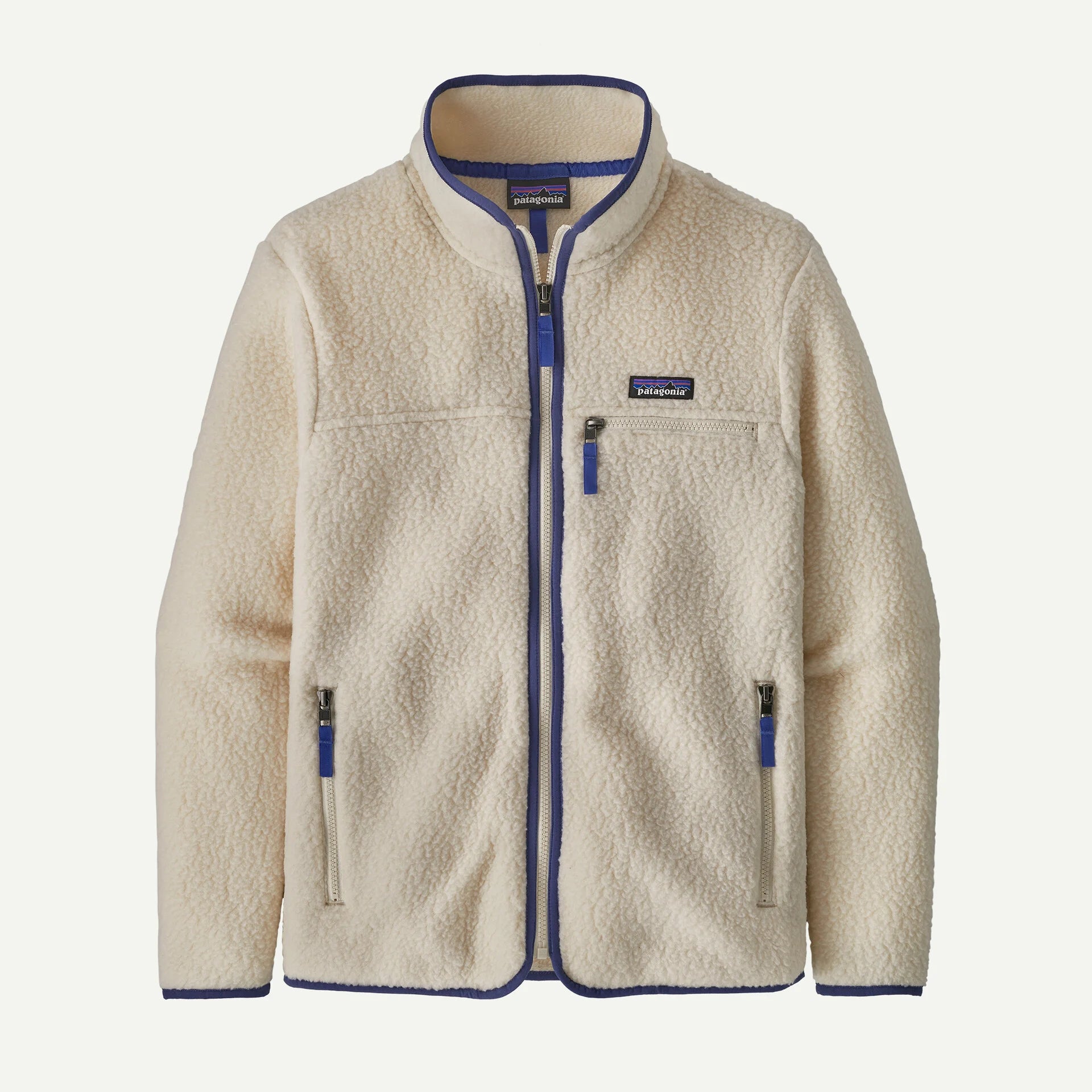dark natural Retro Pile Fleece Jacket Wmn