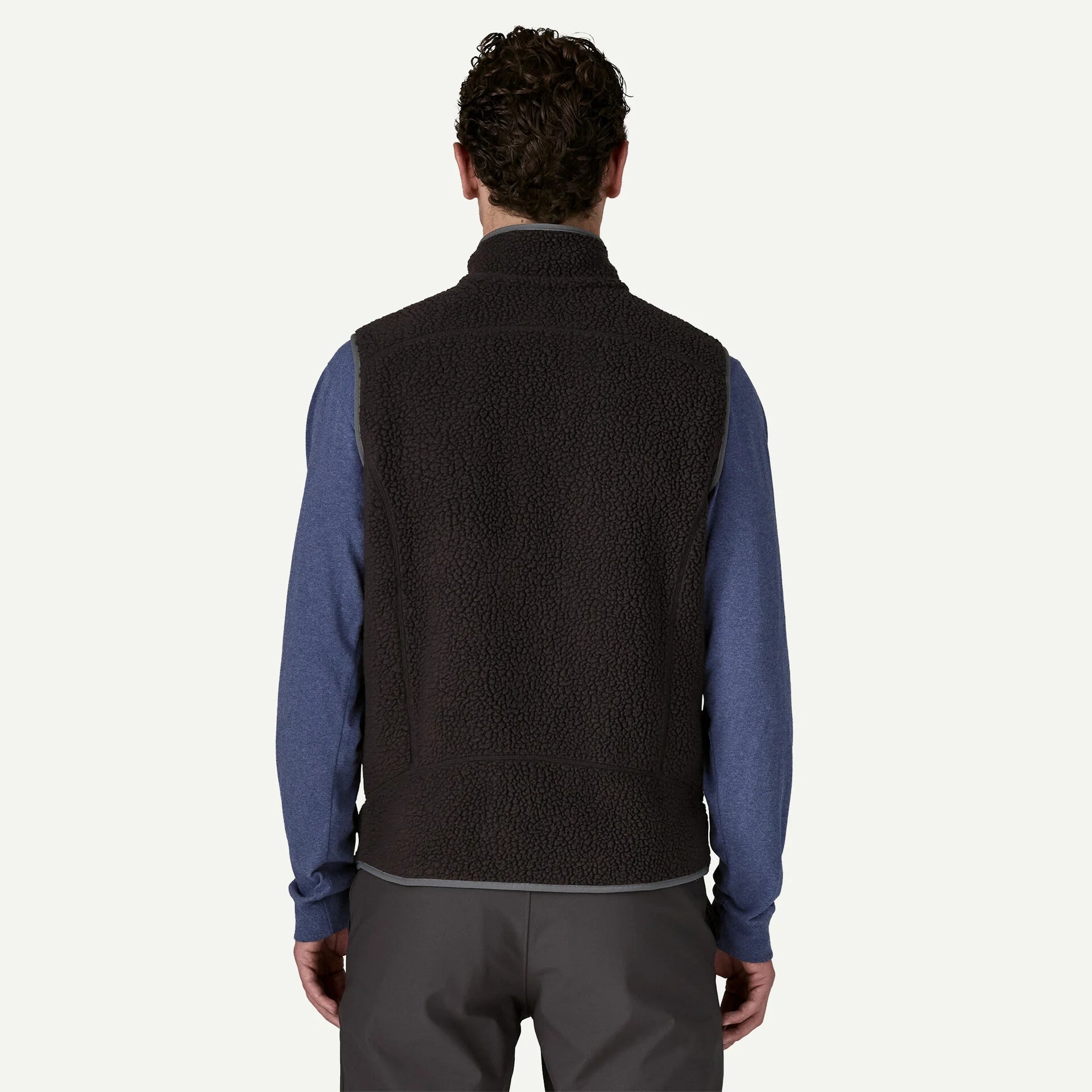 Retro Pile Vest Man