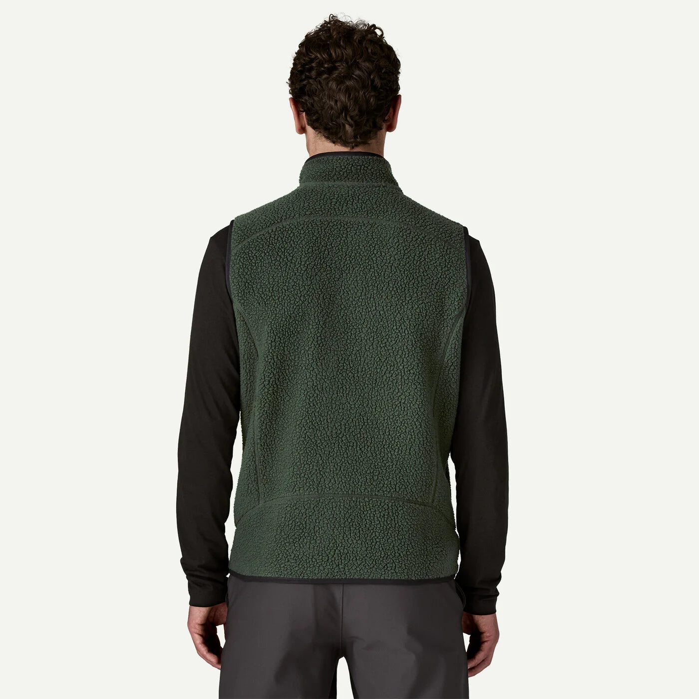 Retro Pile Vest Man