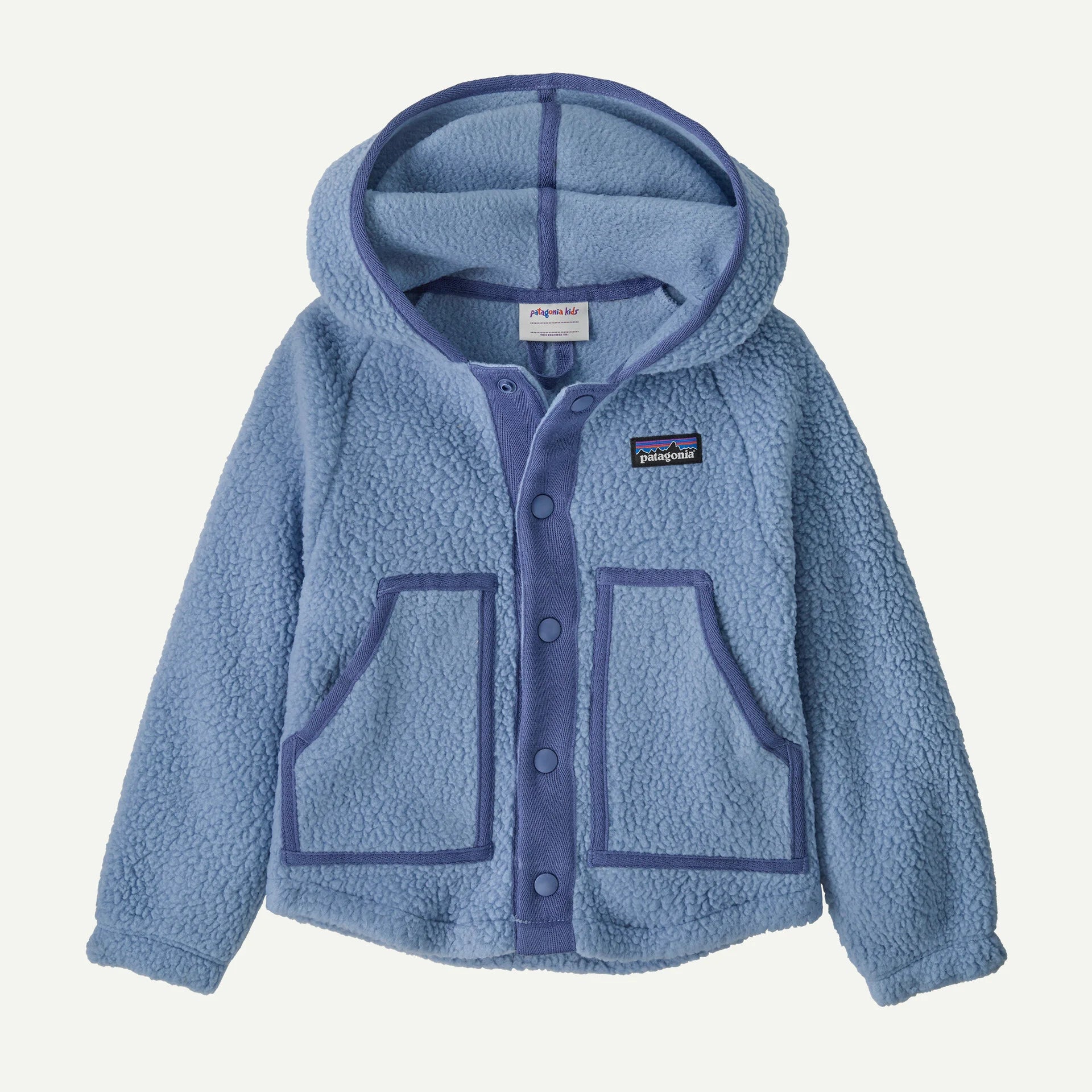 barnacle blue Baby Retro Pile Jkt