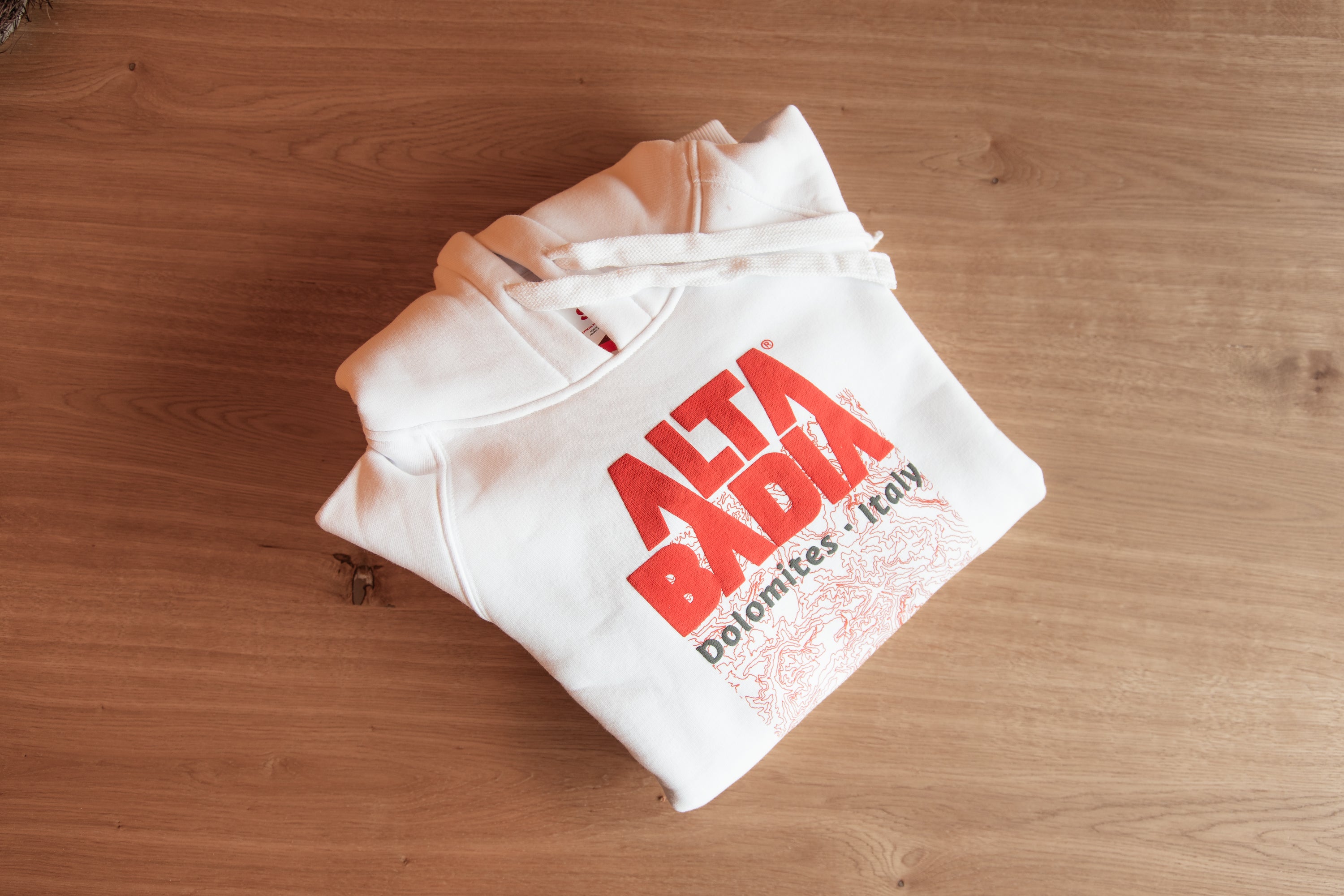 white Alta Badia Hoodie W