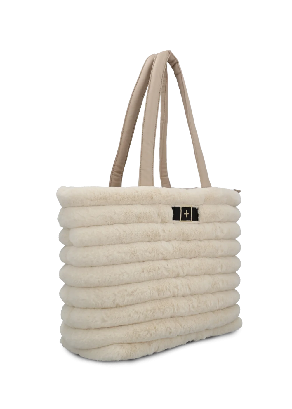 white/mosaico/champagne Tote Bag W