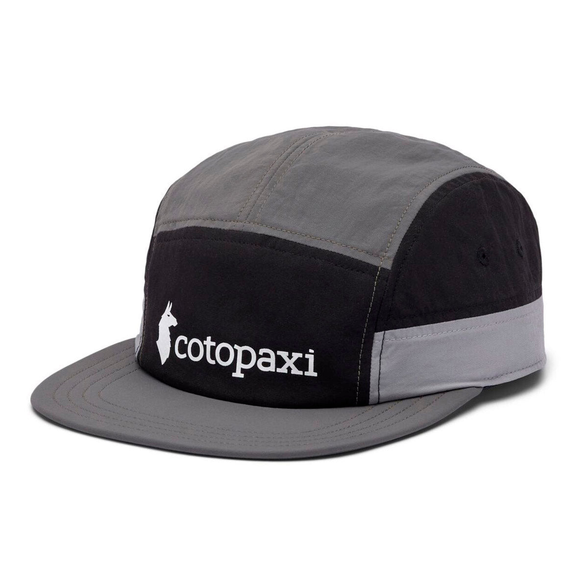 black/cinder Cotopaxi Tech 5-Panel Hat