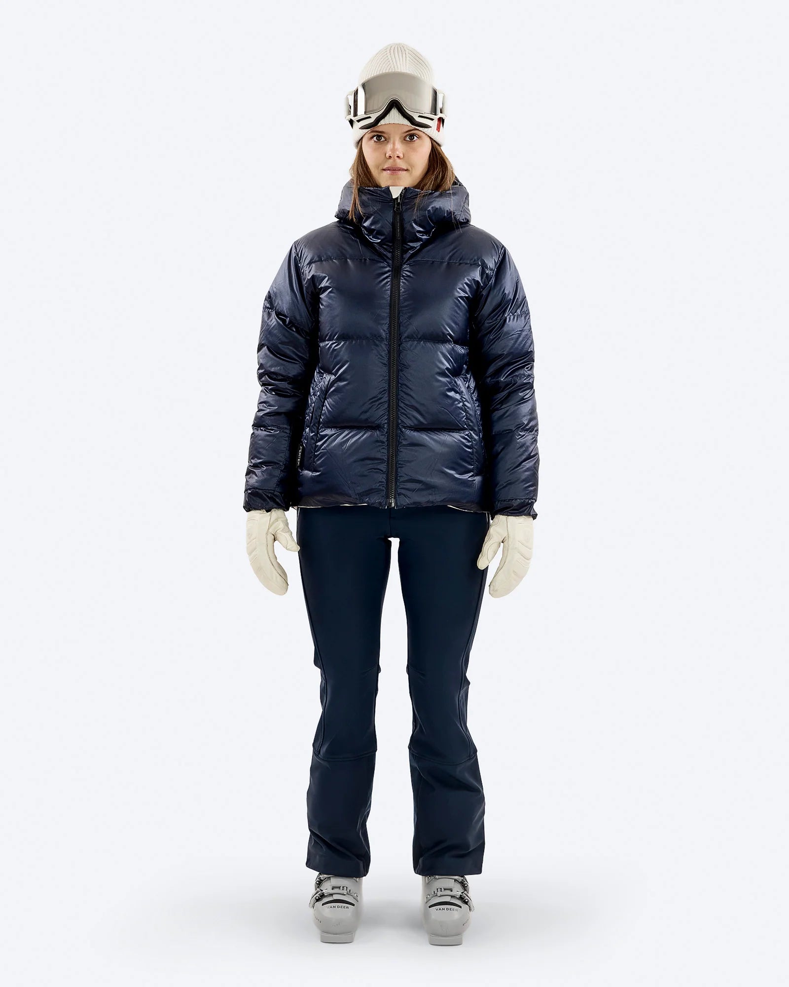 sky captain/castle wall Pertex Reversible Tecno Down Jkt W