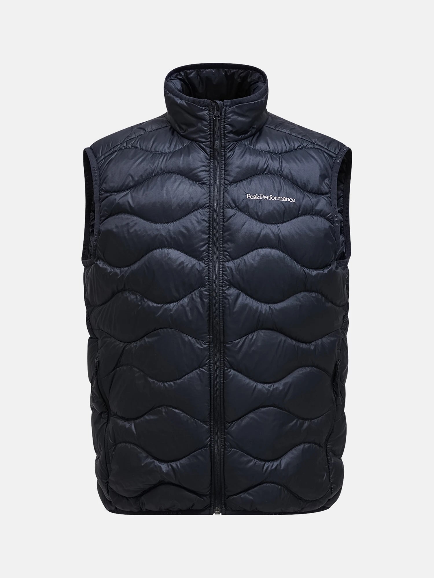 black Helium Down Vest Man