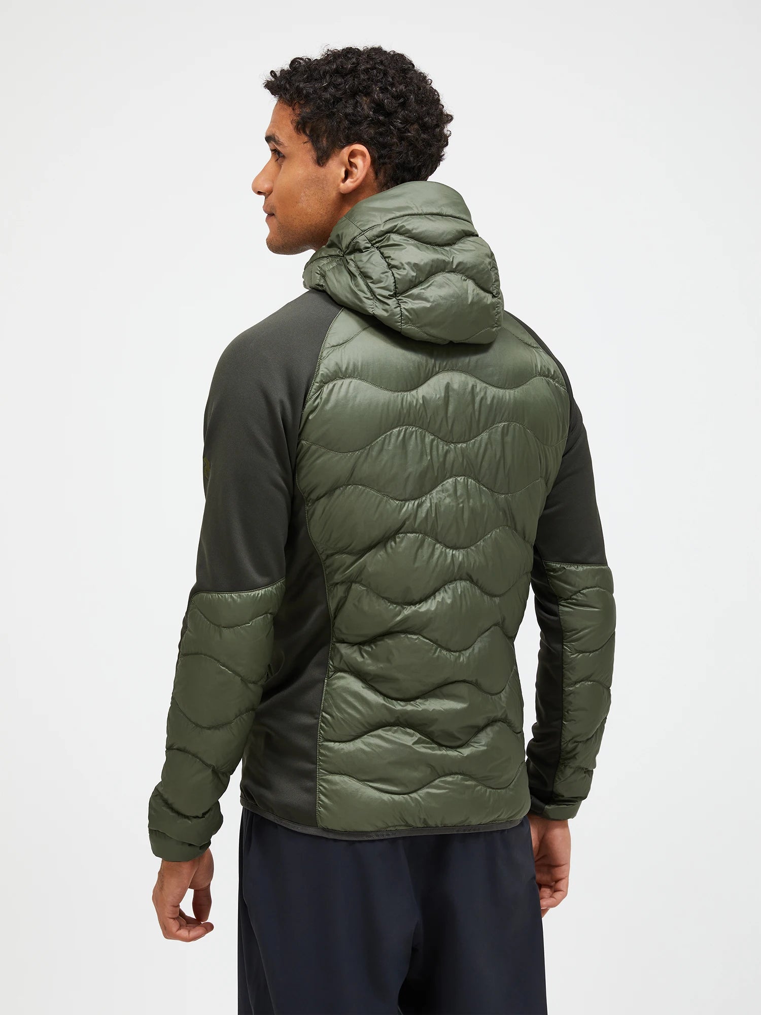 Helium Down Hybrid Hood Man