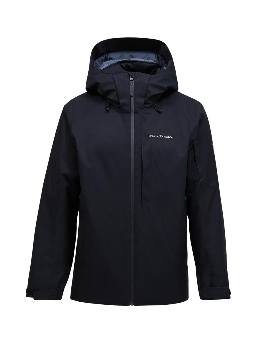 black Maroon Insulated Jacket M