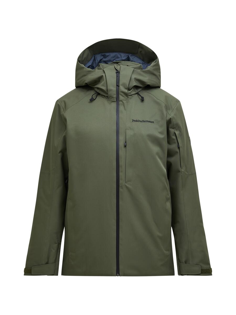 pine needle Maroon Insulated Jacket M