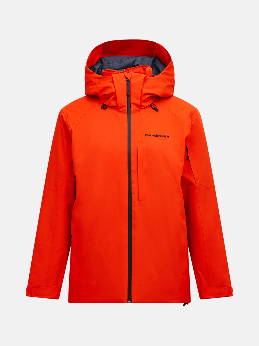 solar burst Maroon Insulated Jacket M
