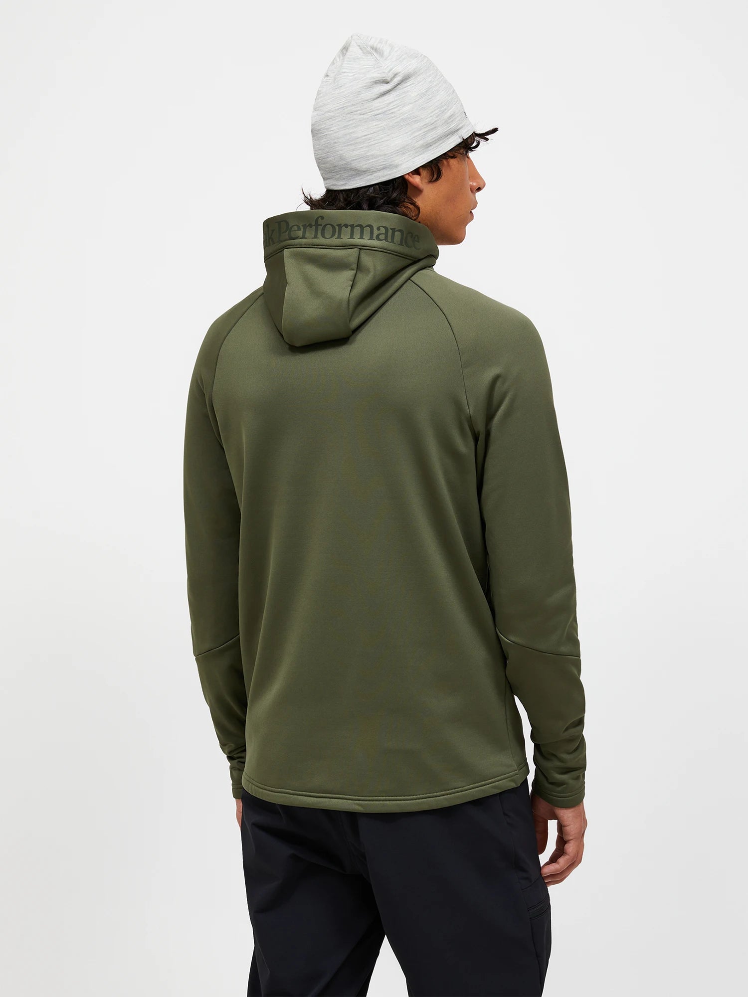 Rider Essentials Midlayer Zip Hood Man