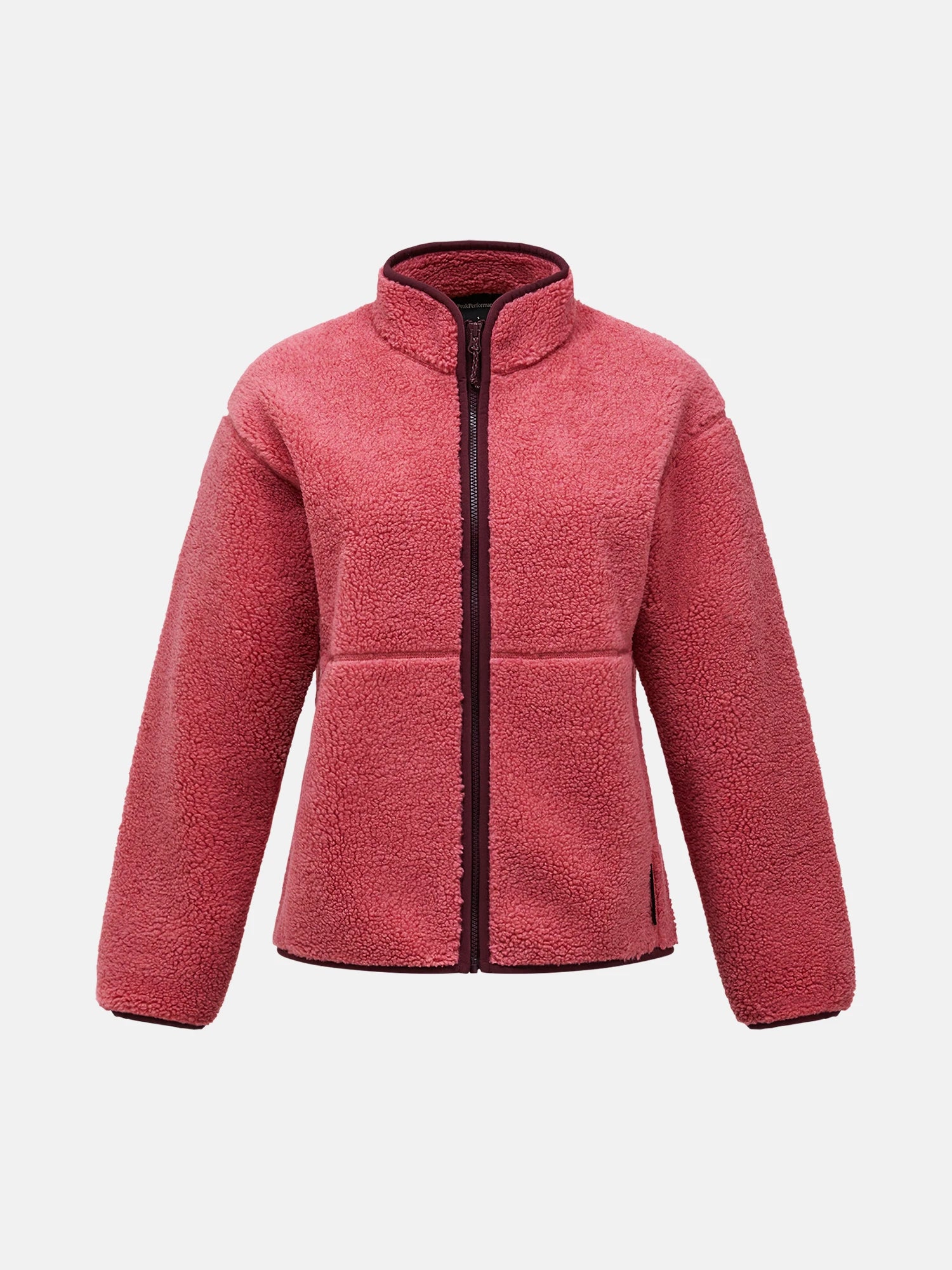 mountain blush/porto Solid Pile Jacket Wmn