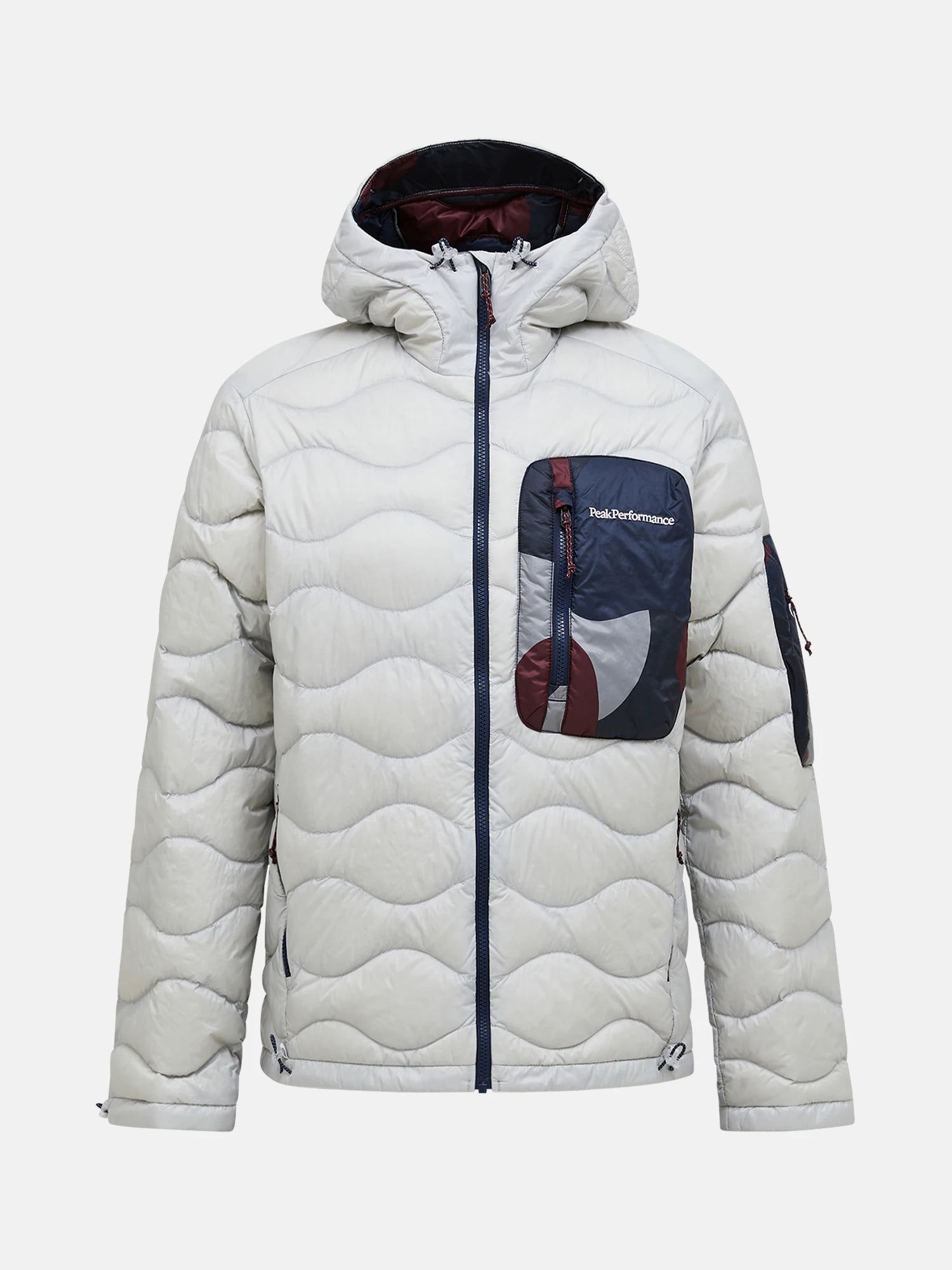 antarctica/snowbank Helium Aop Utility Down Hood Man