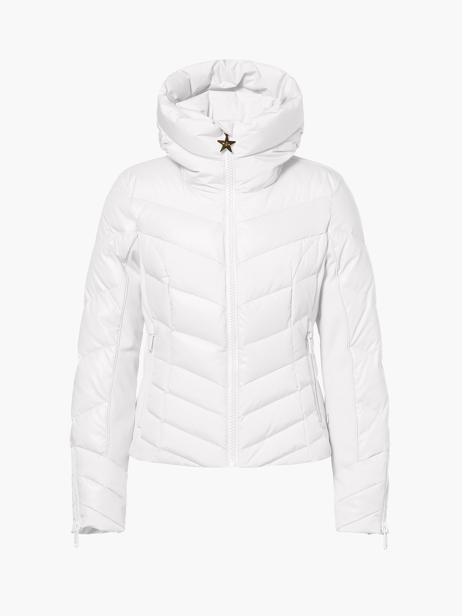 white Abisso Ski Jacket Wmn