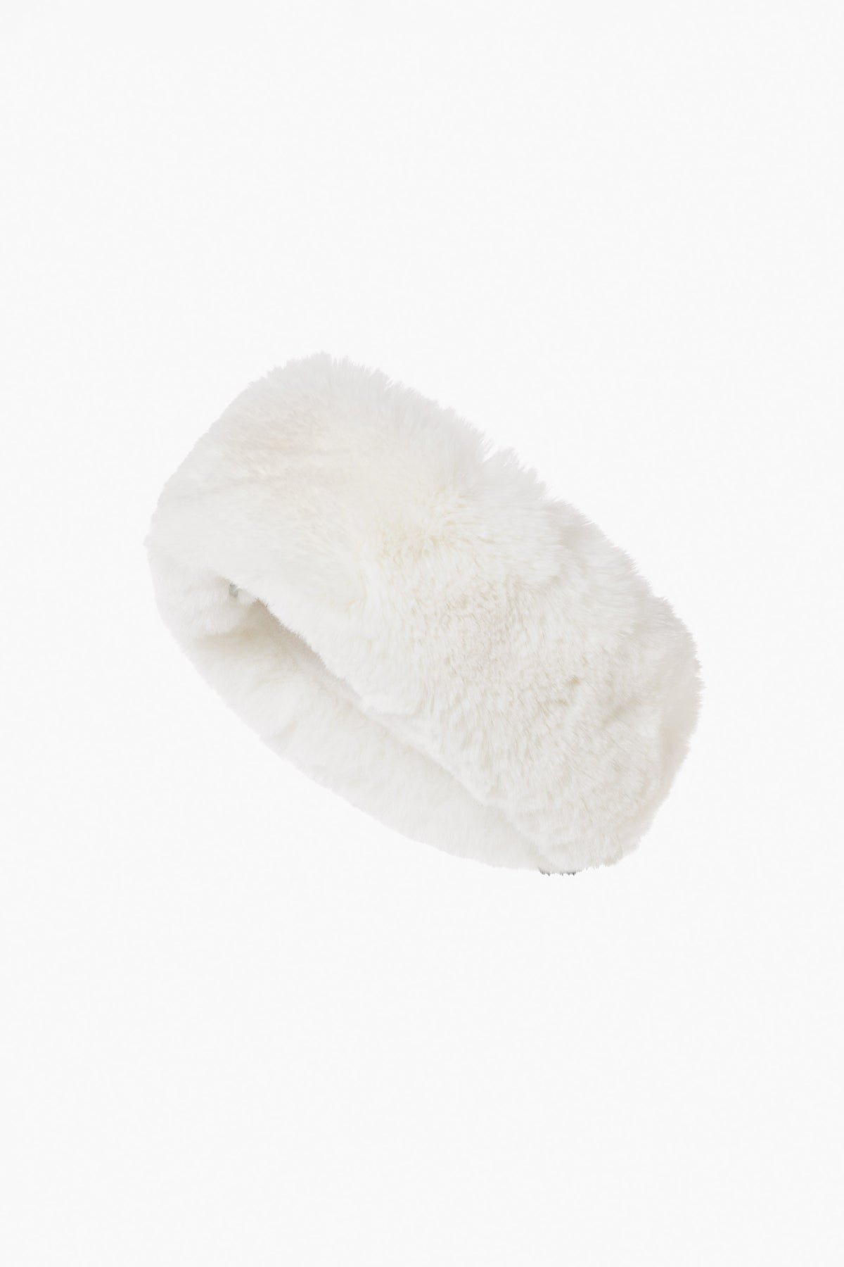 snow white Froid Fluffy Headband W