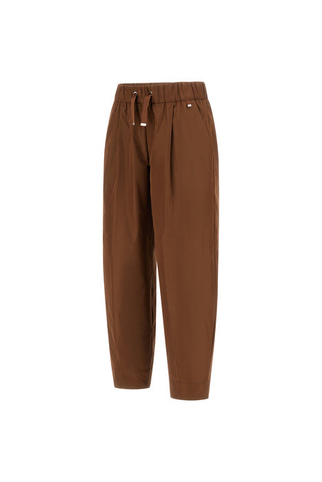 cuoio Pantalone Corto In Taffettà Wmn