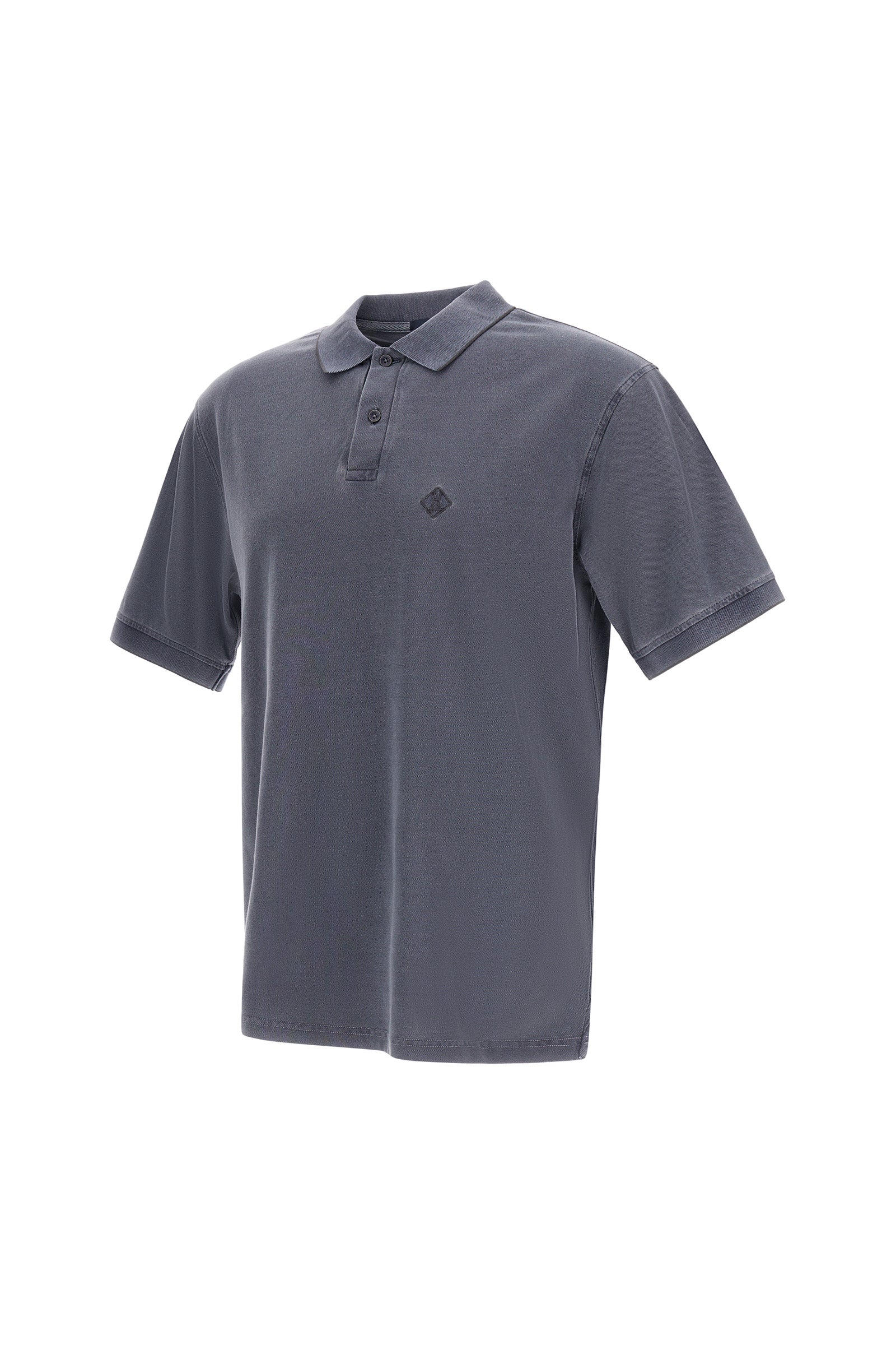 Polo In Piquet Pigment Dye Man