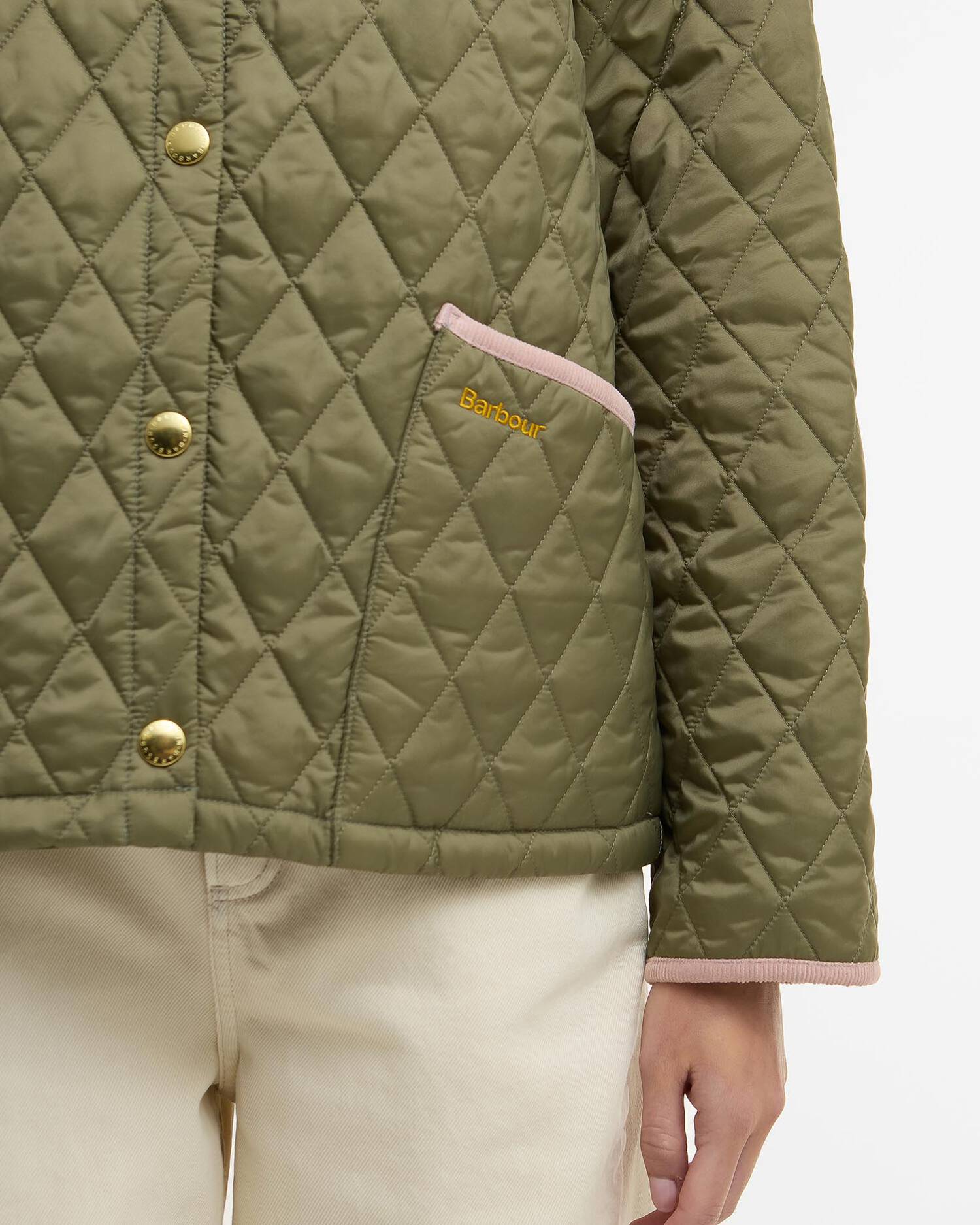 Icons Cropped Liddesdale Quilt Jacket Wmn