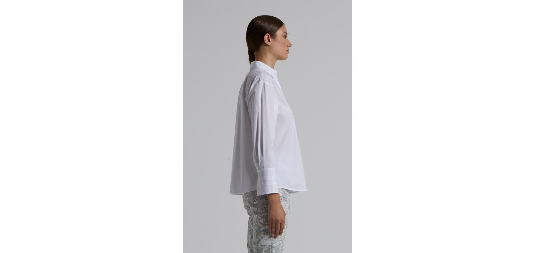 Camicia Popeline Bianco W