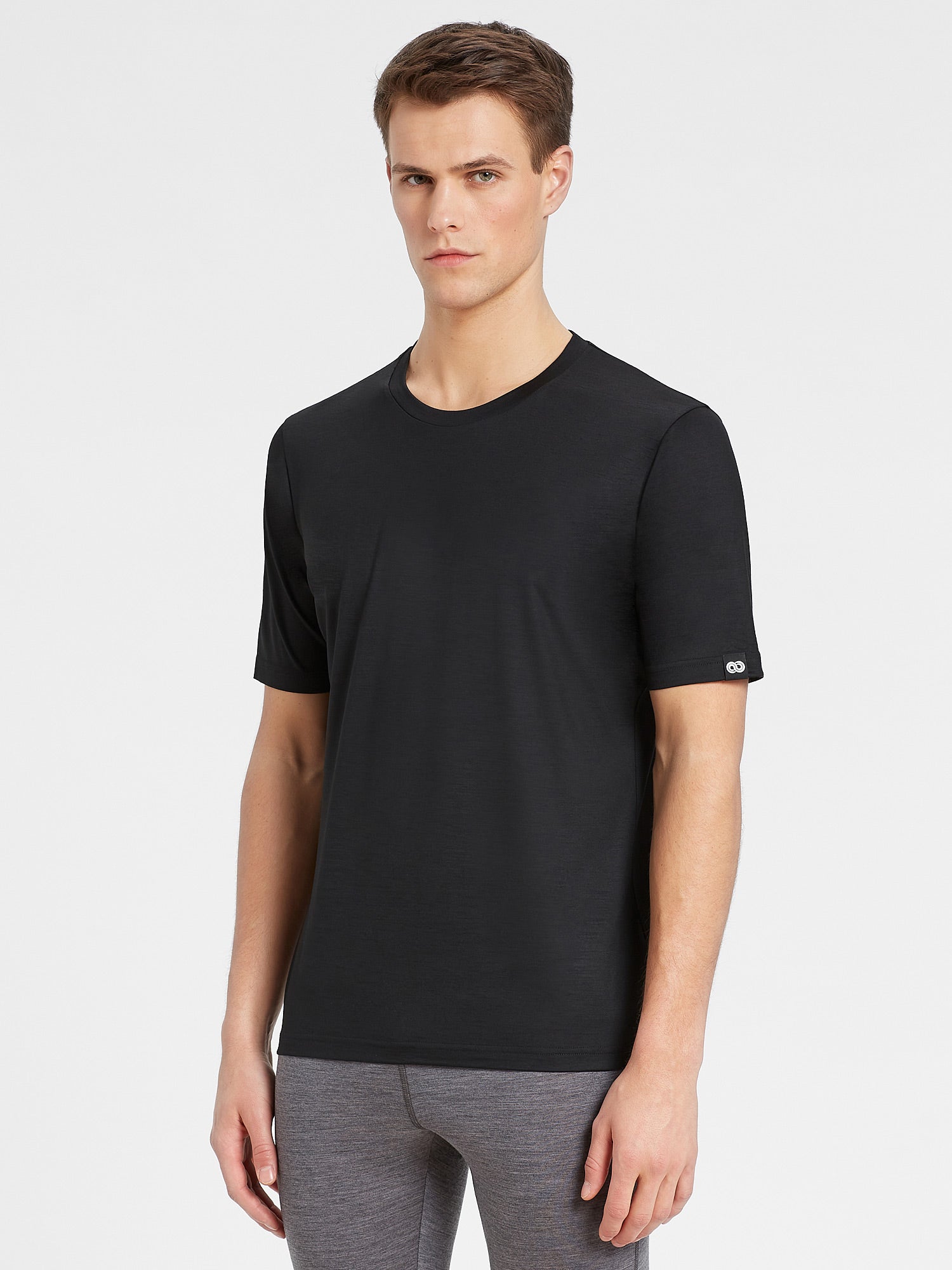 black T-Shirt Short Sleeve M