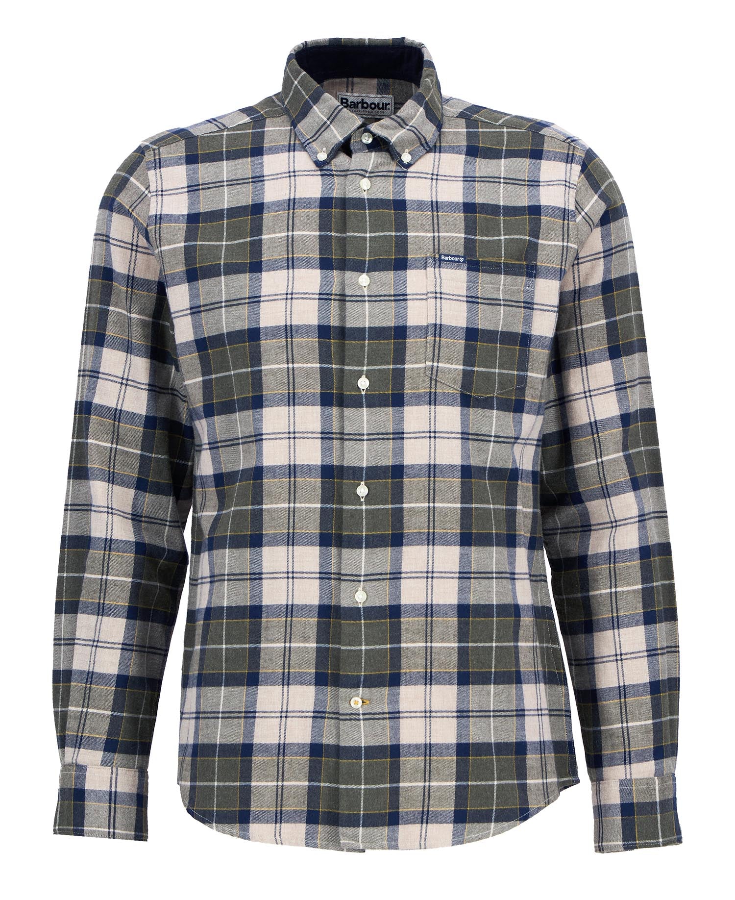 forest mist Fortrose Tailored Shirt Man