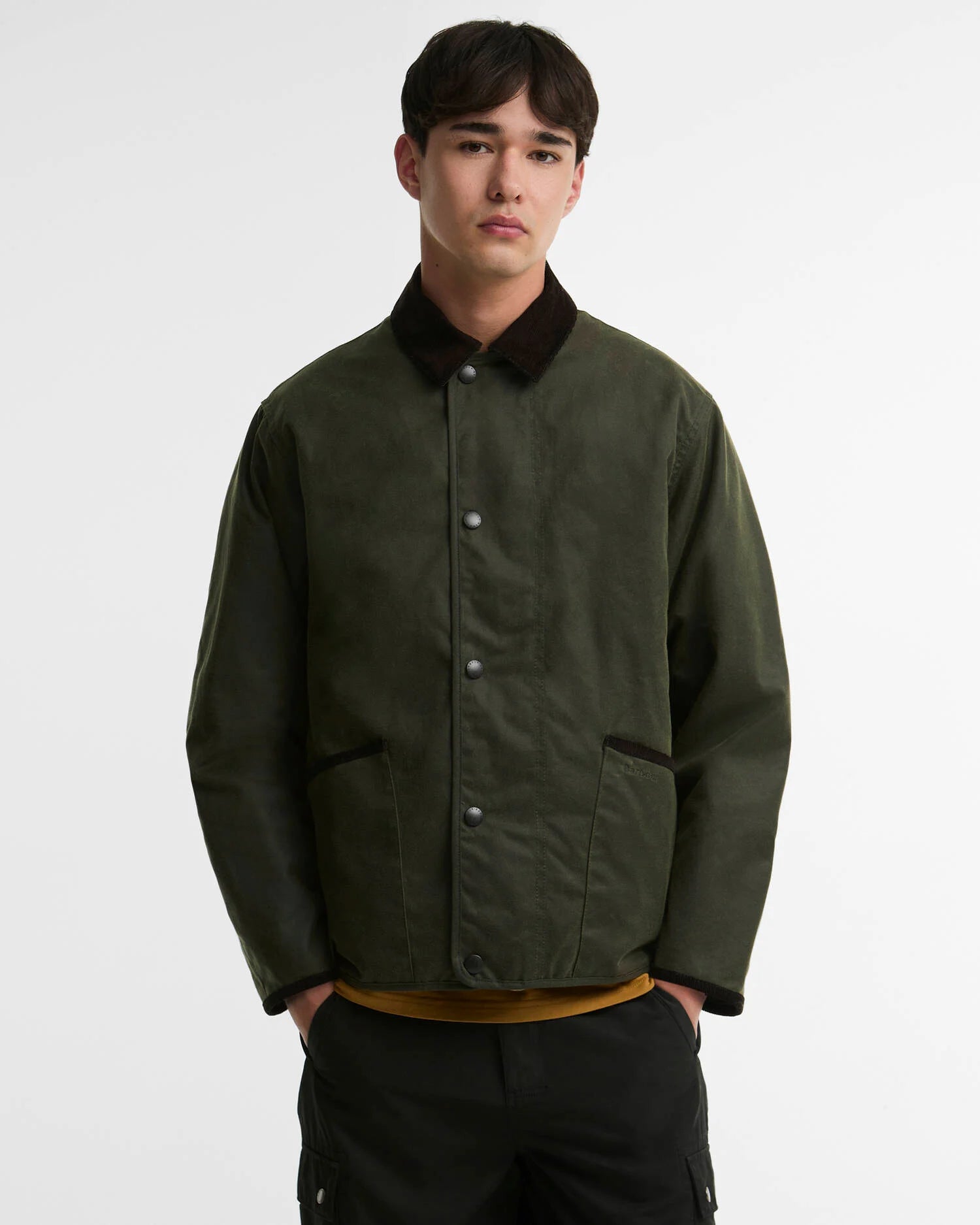 Short Liddesdale Wax Jacket Man