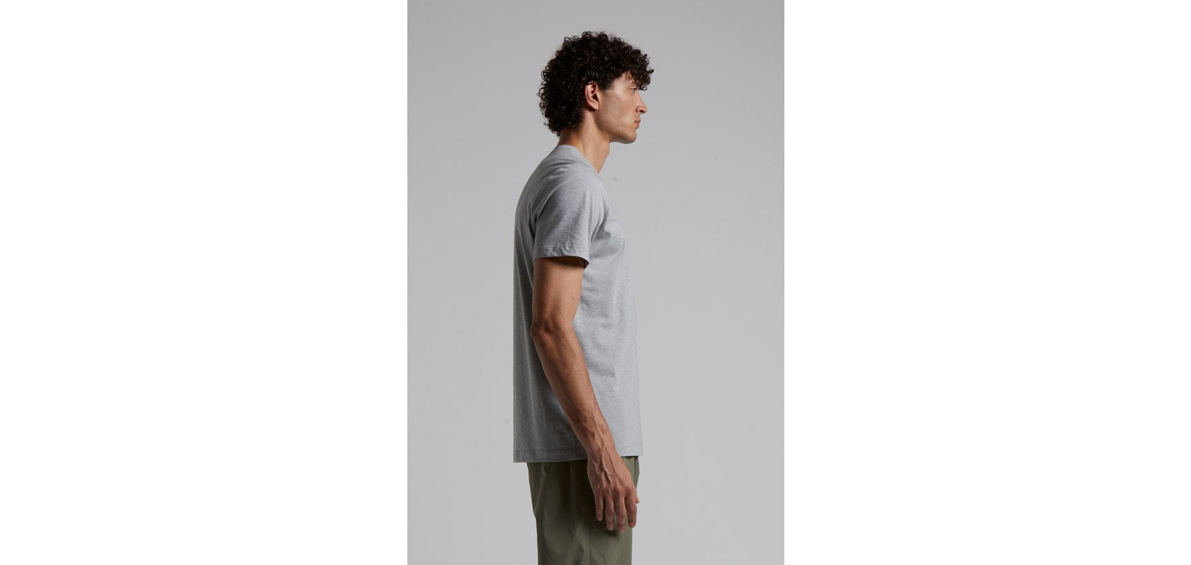 T-Shirt Cotone Acciaio W