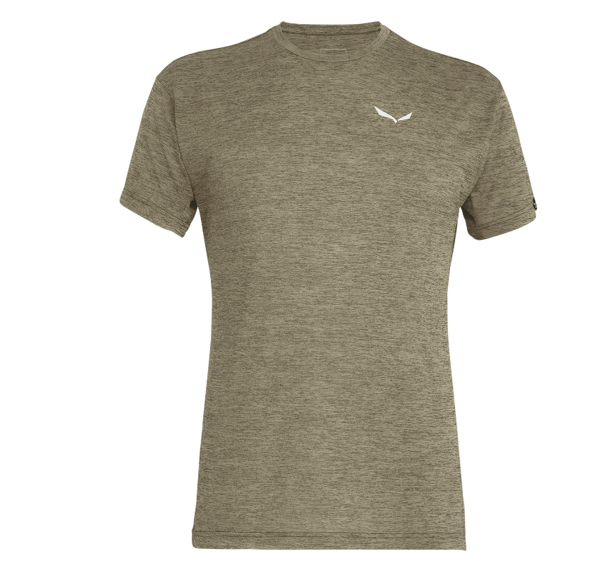 dark olive melange Puez Melange Dry T-Shirt Man