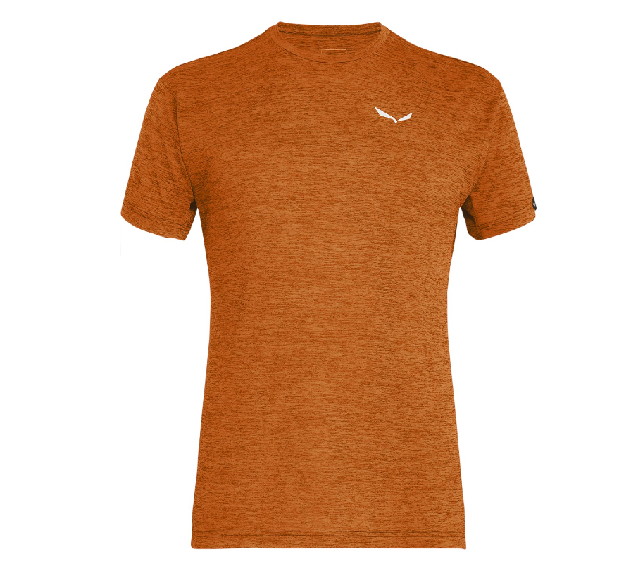 burnt orange melange Puez Melange Dry T-Shirt Man