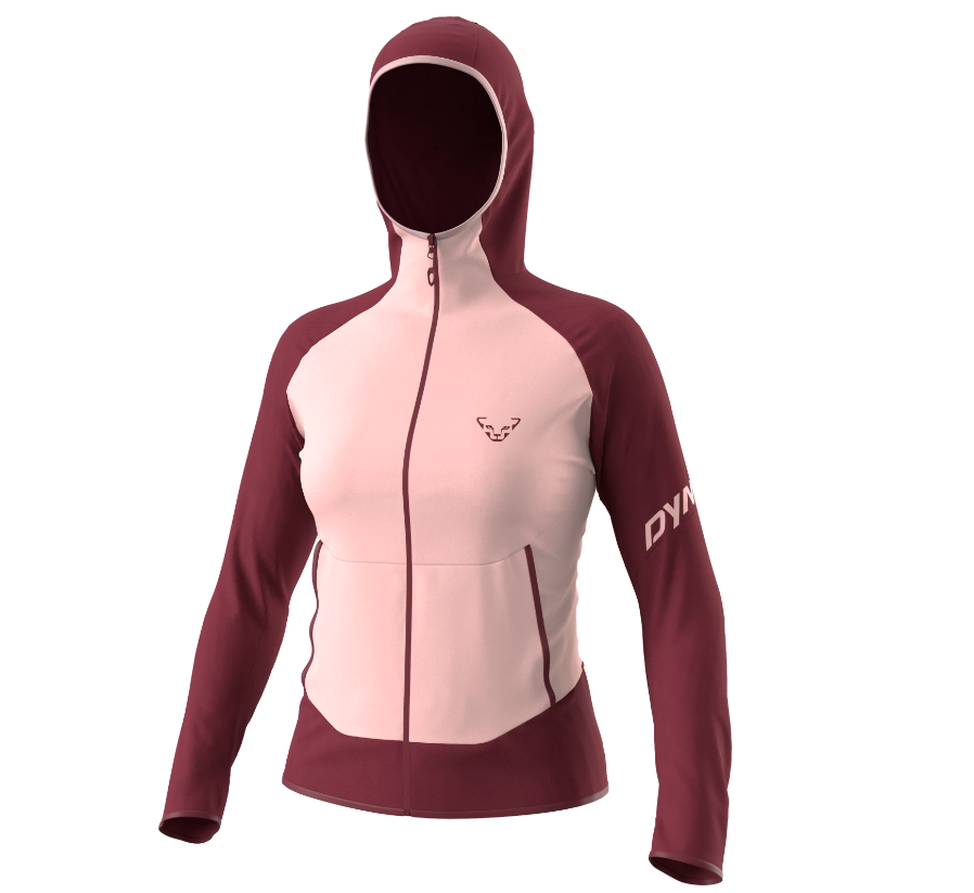 burgundy Transalper Light Hoody Wmn