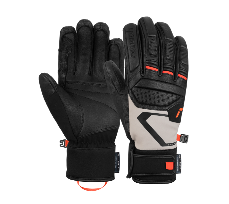 black/glacir grey/flu red Pro RC