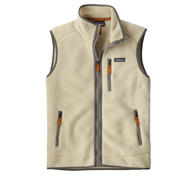 Retro Pile Vest Man