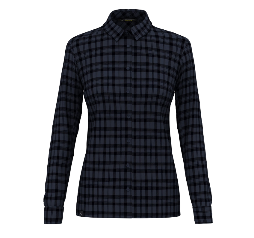 navy/black Fanes Flannel 5 Polarite Shirt Wmn