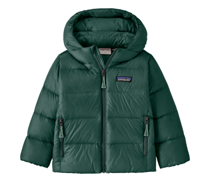 cascade green Baby Hi-Loft Down Sweater Hood