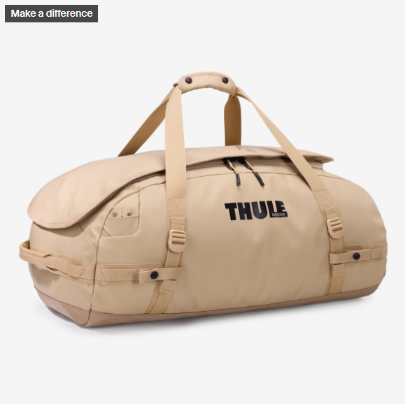 gentle beige Chasm Recycled Duffel 70