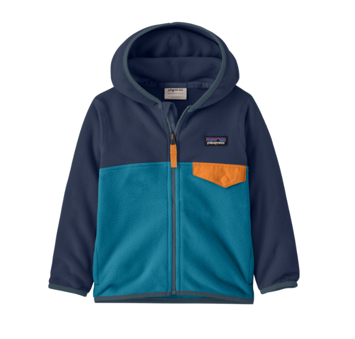 glacial blue Baby Micro D Snap-T Fleece Jacket