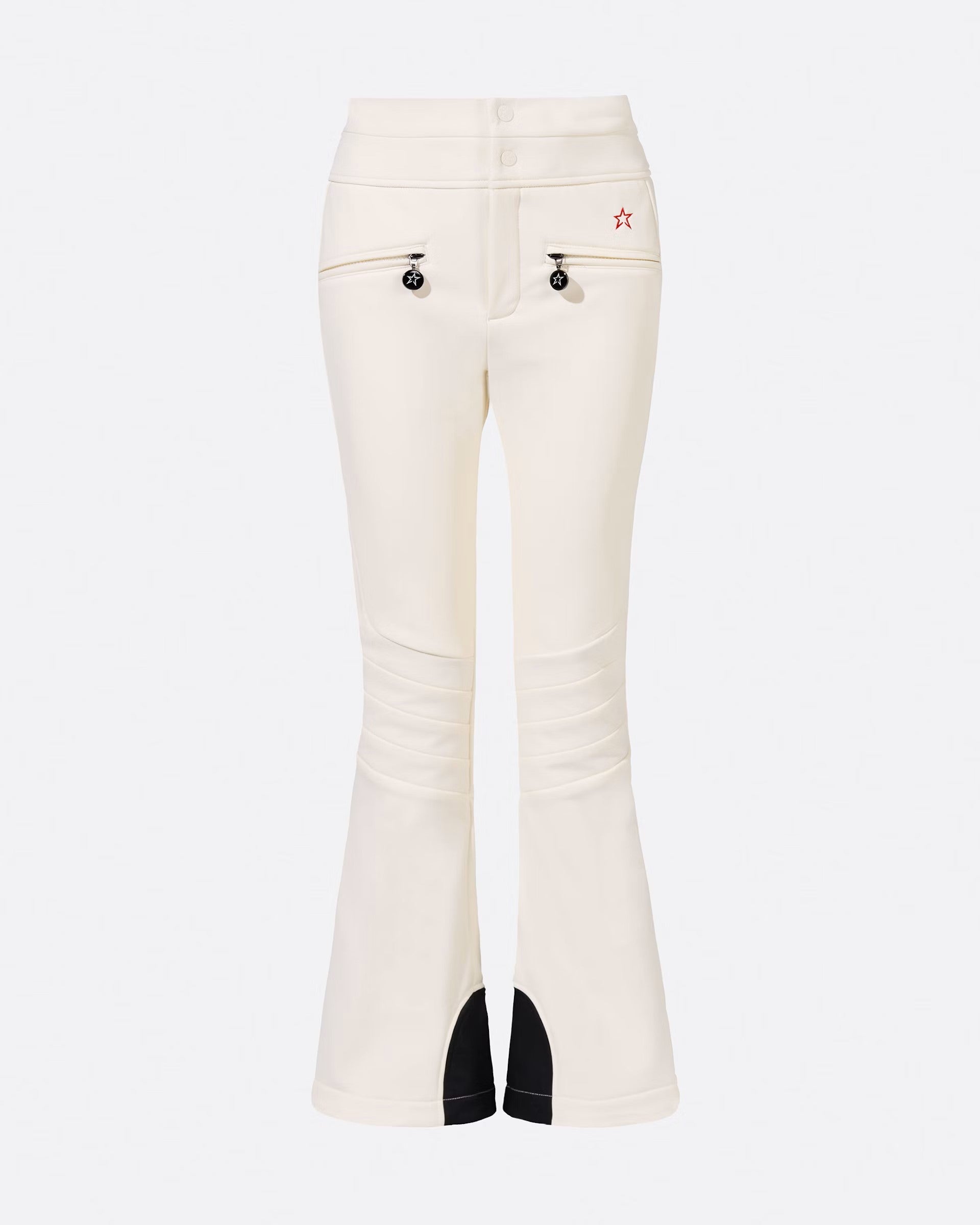 snow white Aurora High Waist Flare Pant W