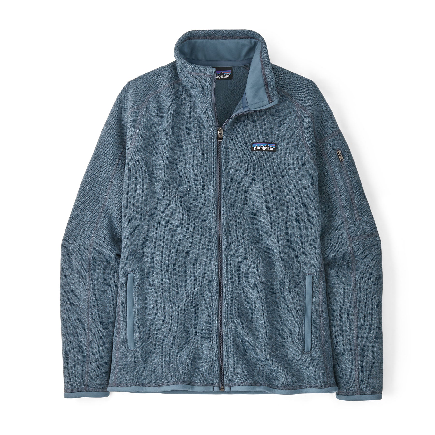 utility blue Better Sweater Jkt Wmn