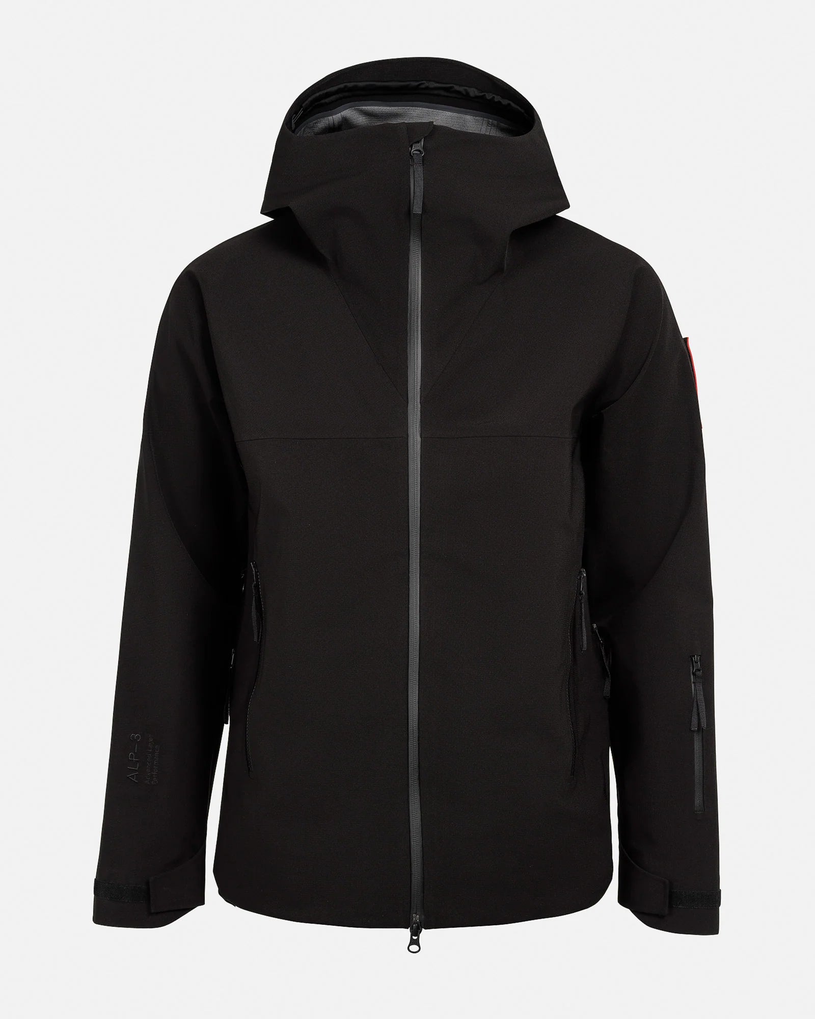 black onyx 3L Rugged Ripstop Shell Jkt M