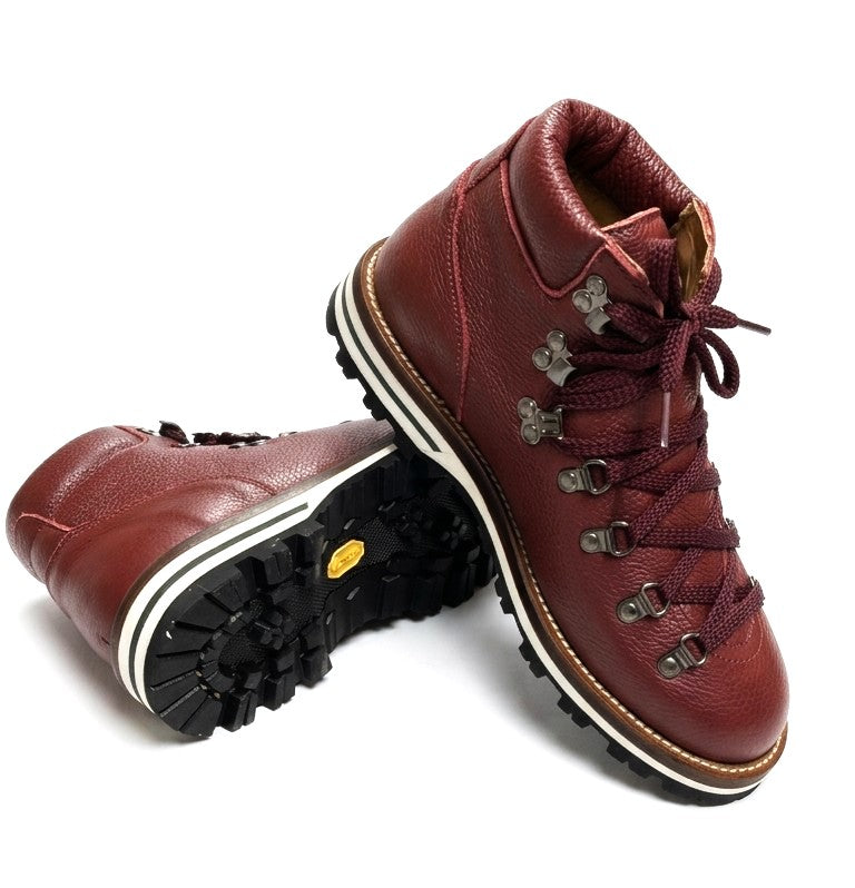 cremisi Cortina Pelle Martellata Wmn
