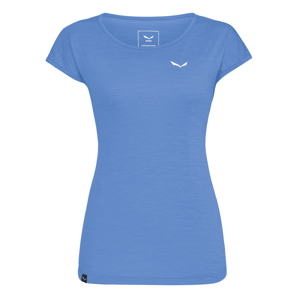 morning blue Puez Melange Dry T-Shirt Wmn