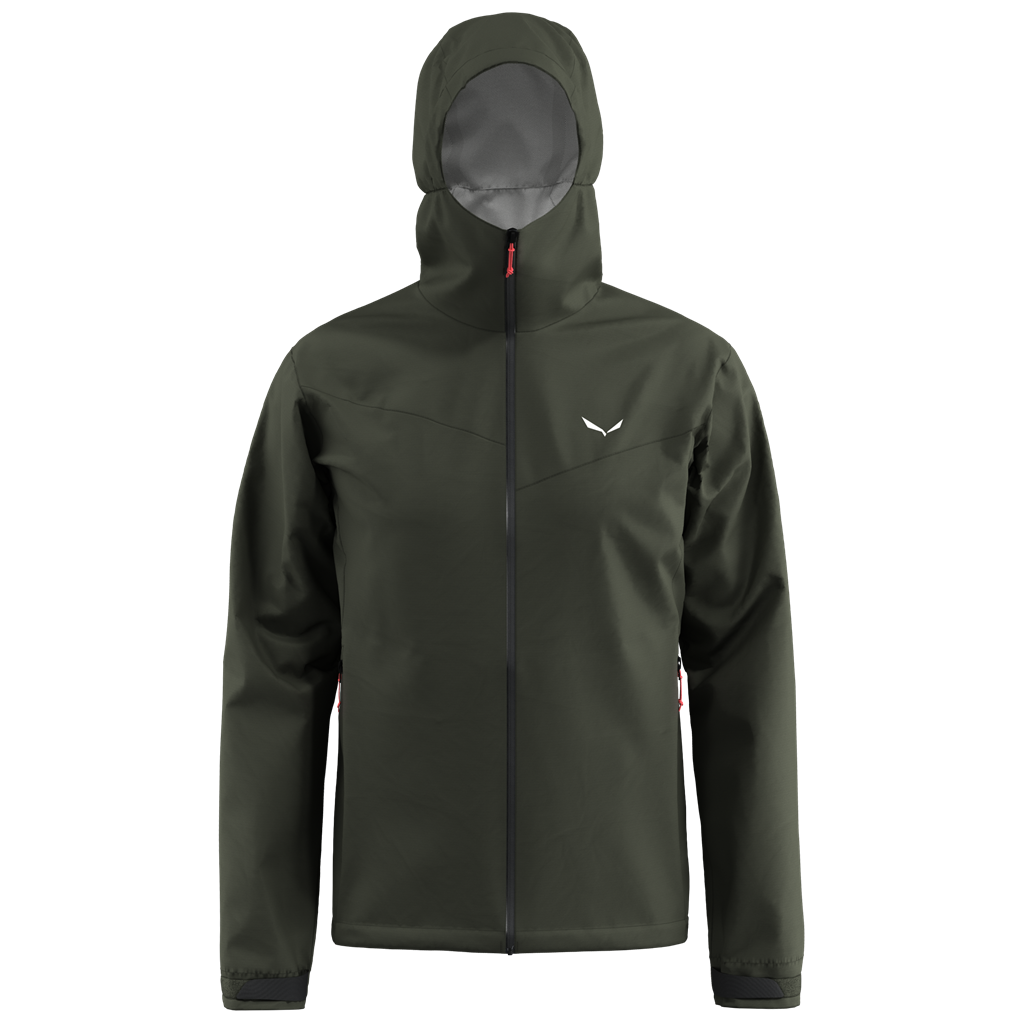 dark olive Puez Aqua 2.5L Powertex Jacket Men