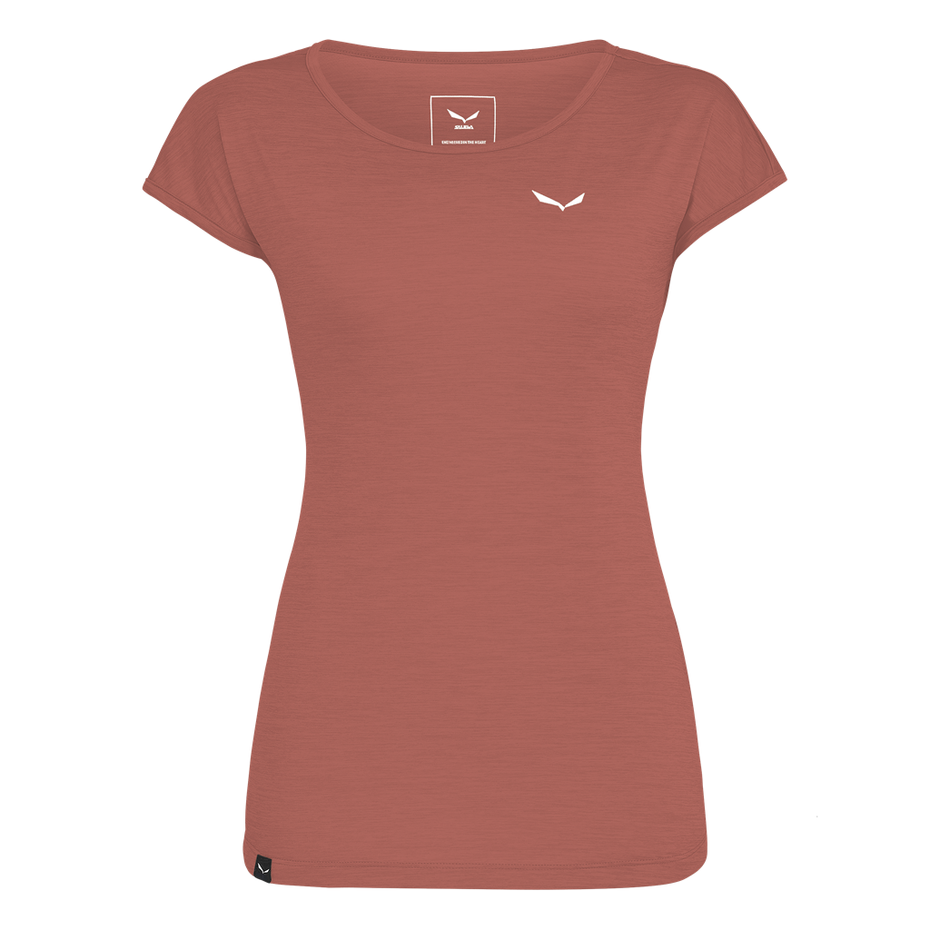 etruscan red Puez Melange Dry T-Shirt Wmn