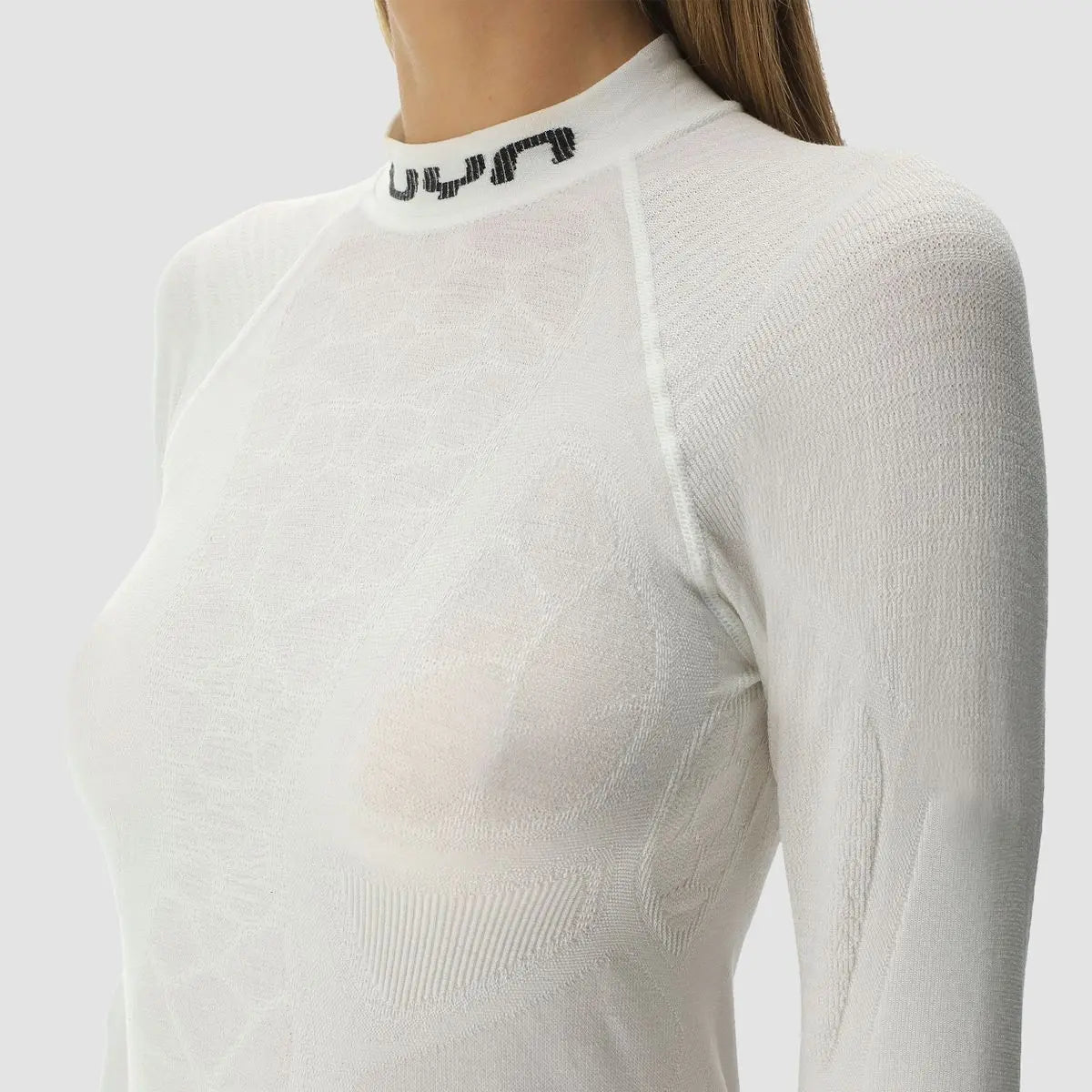 white Elevatyon Biomorph Shirt LS W