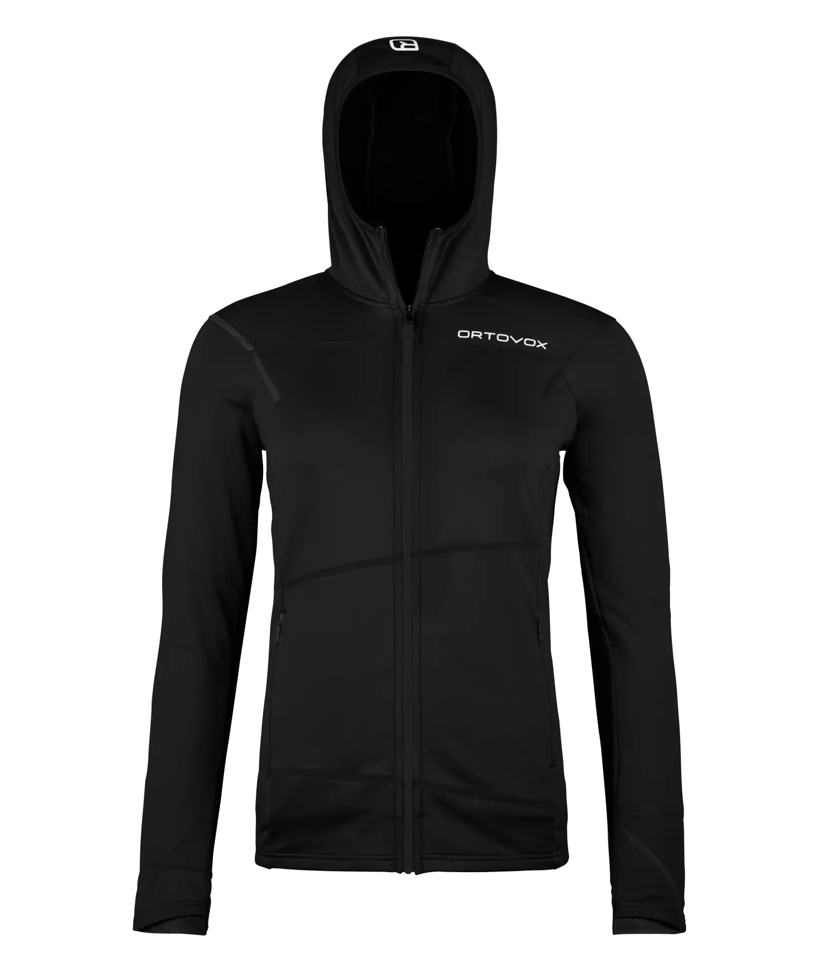 black raven Fleece Light Hoody Wmn